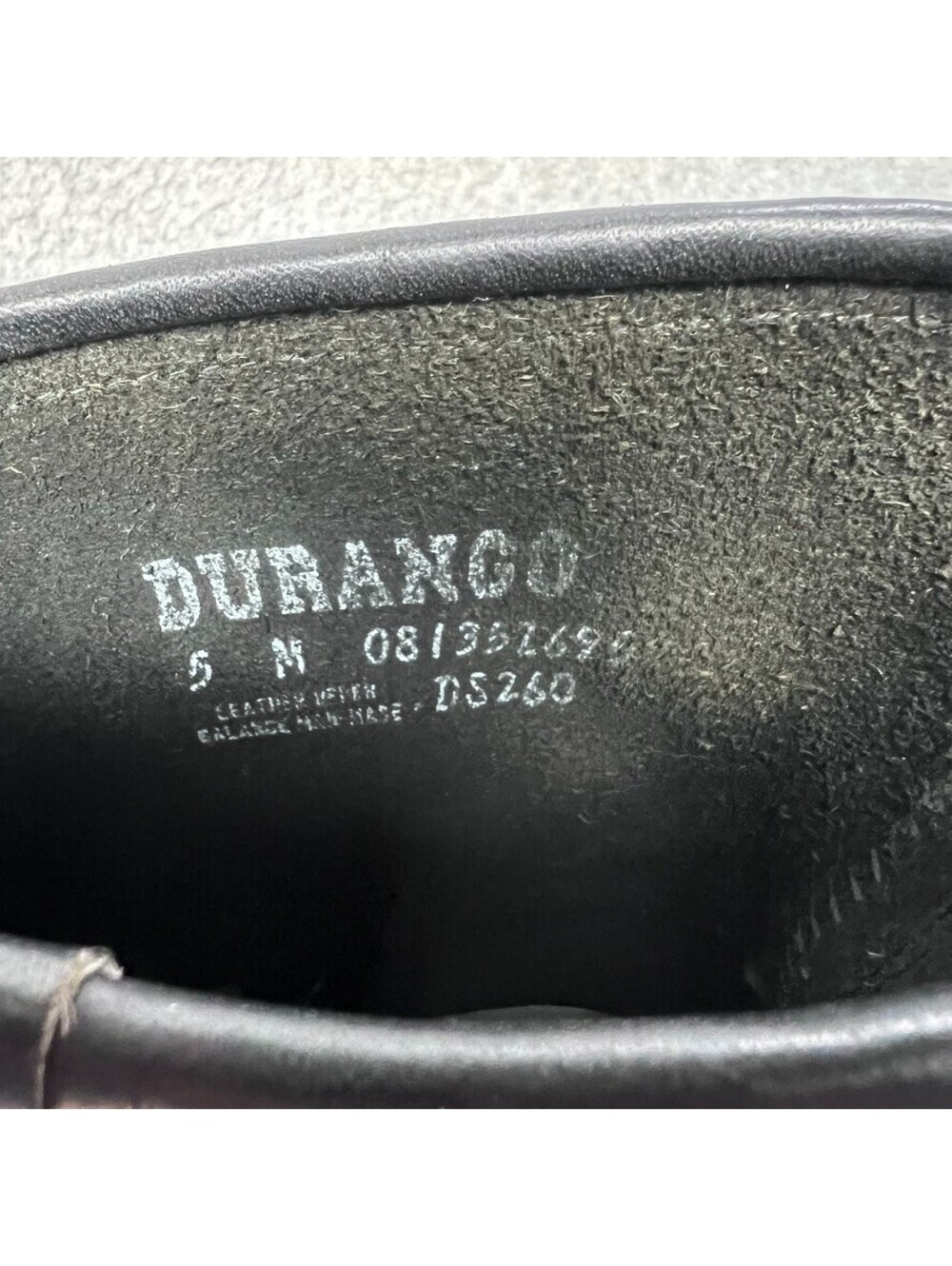 Durango RD5260 Black Leather Harness Moto Boots 5 M Biker Lug Sole Ankle Booties - Picture 6 of 6